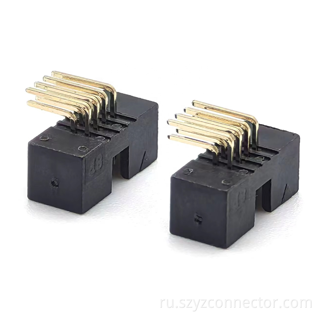 1.27mm Pitch Box Header Connector Right Angle H4.9mm 2*4P